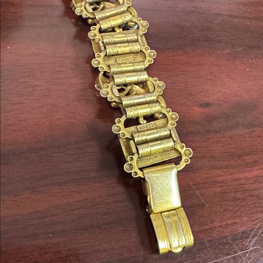 Vintage Arthur Pepper Signed Gemstone Bracelet